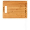 Bamboo Cutting Board - 11-1/2" x 8-1/2"